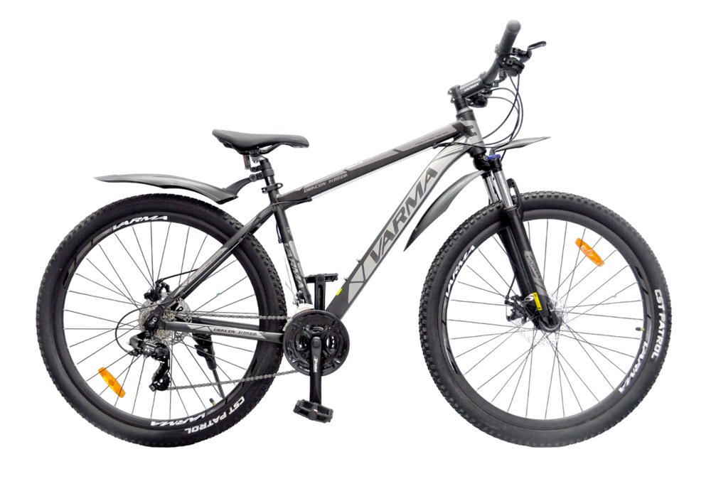 Велосипед 29" Varma Dracon H95DA р18 черный 21 ск