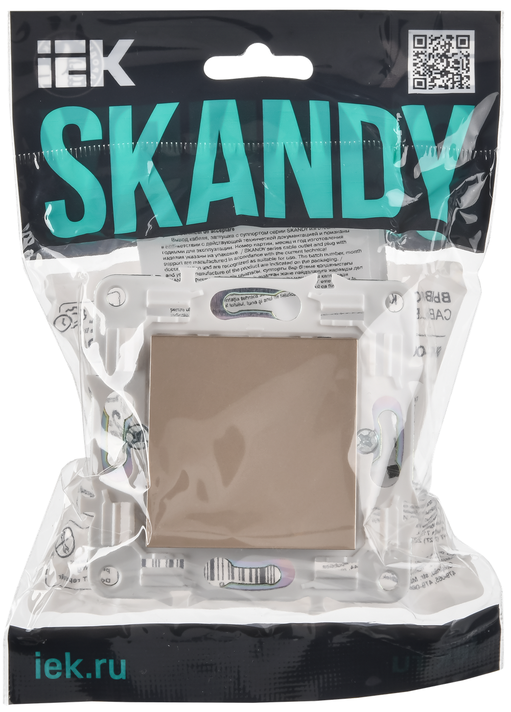 SKANDY Вывод кабеля SK-O01Sa песочный IEK