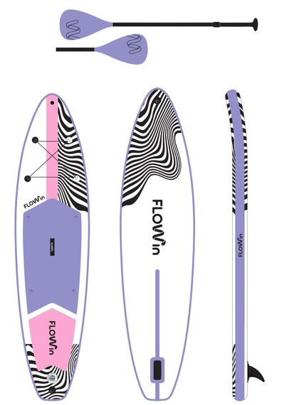 Сапборд Flowin Violet 335 см