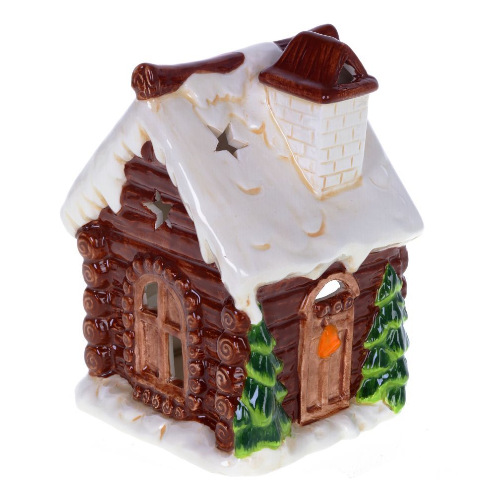 GAEM Подсвечник "Избушка", L11,5 W11 H15,5 см