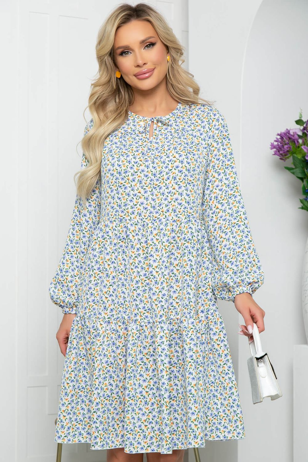 Платье "Парадиз" (цветочный луг) П8562 LT Collection