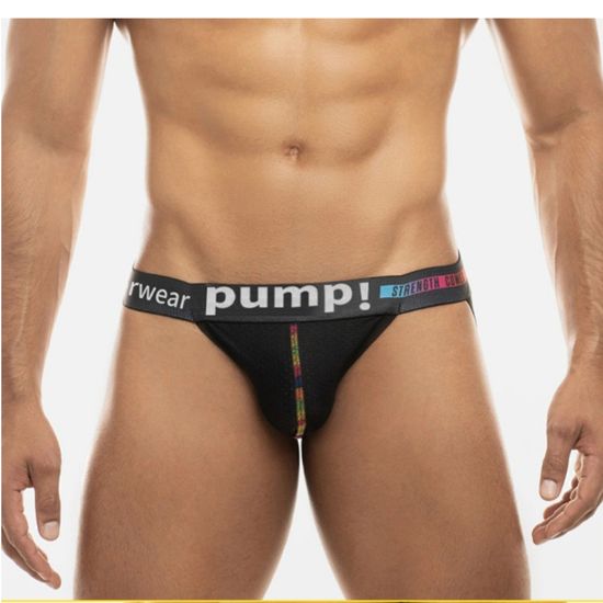 Мужские трусы джоки черные PUMP! MP294-2