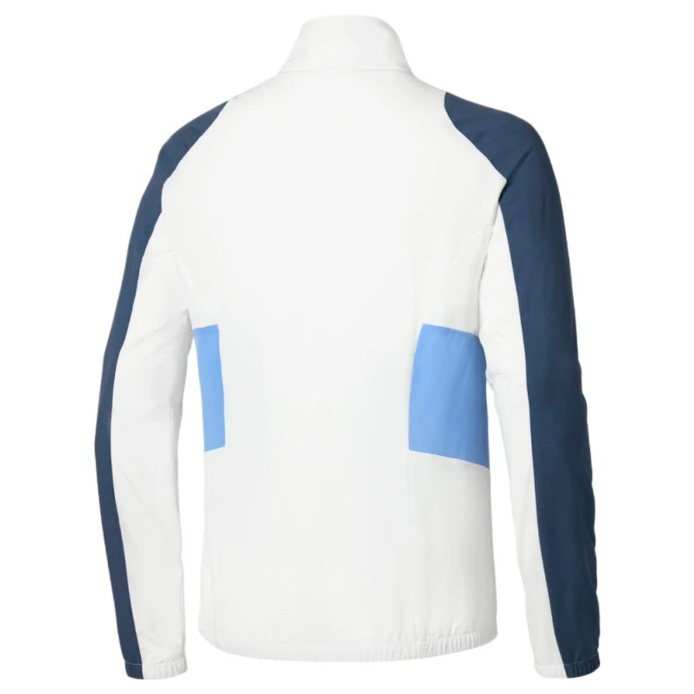 Мужская теннисная кофта Mizuno Frontier Shadow - white