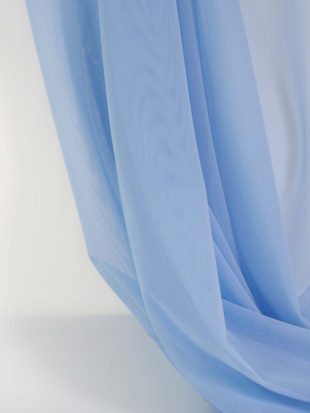 Сетка эластичная голубая метражом (Турция)