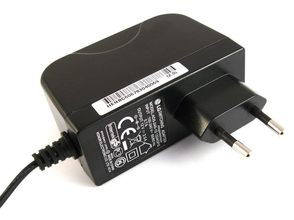 Сетевой адаптер для монитора LG, 12V, 2A