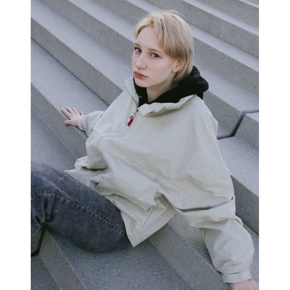 Ветровка БИЧ Оверсайз Молоко