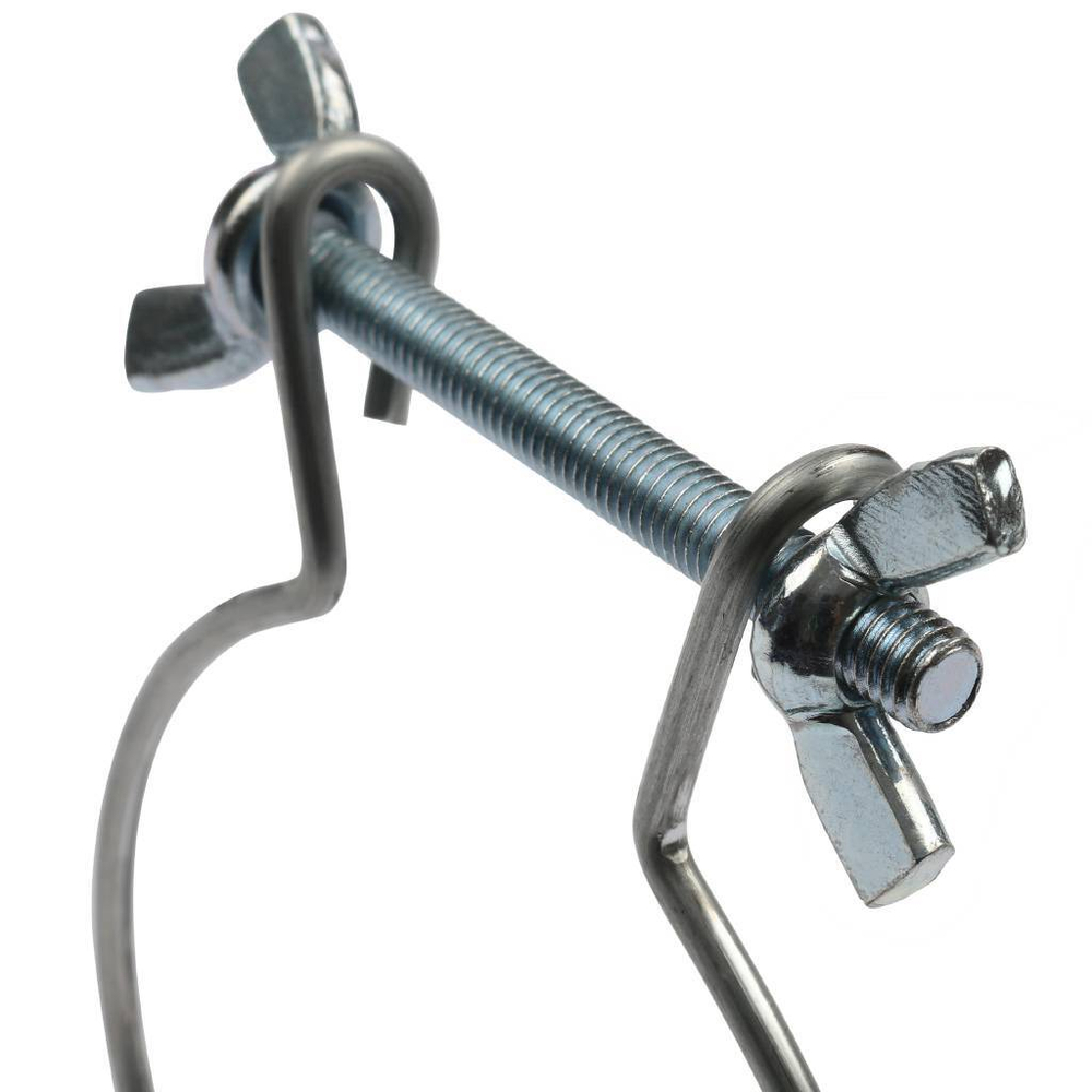 Элемент дымохода конденсац. хомут пружинный Ø80