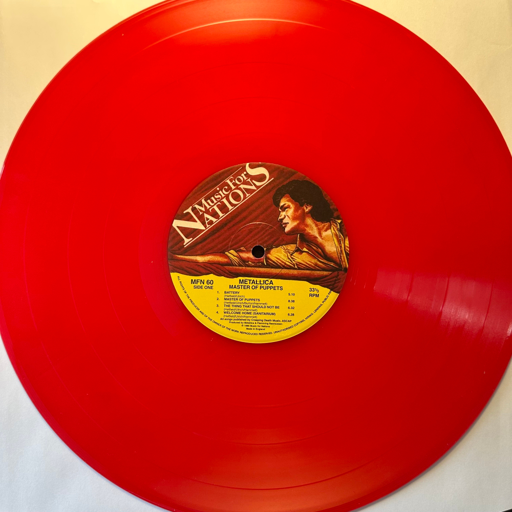 Metallica- Master Of Puppets (Европа)