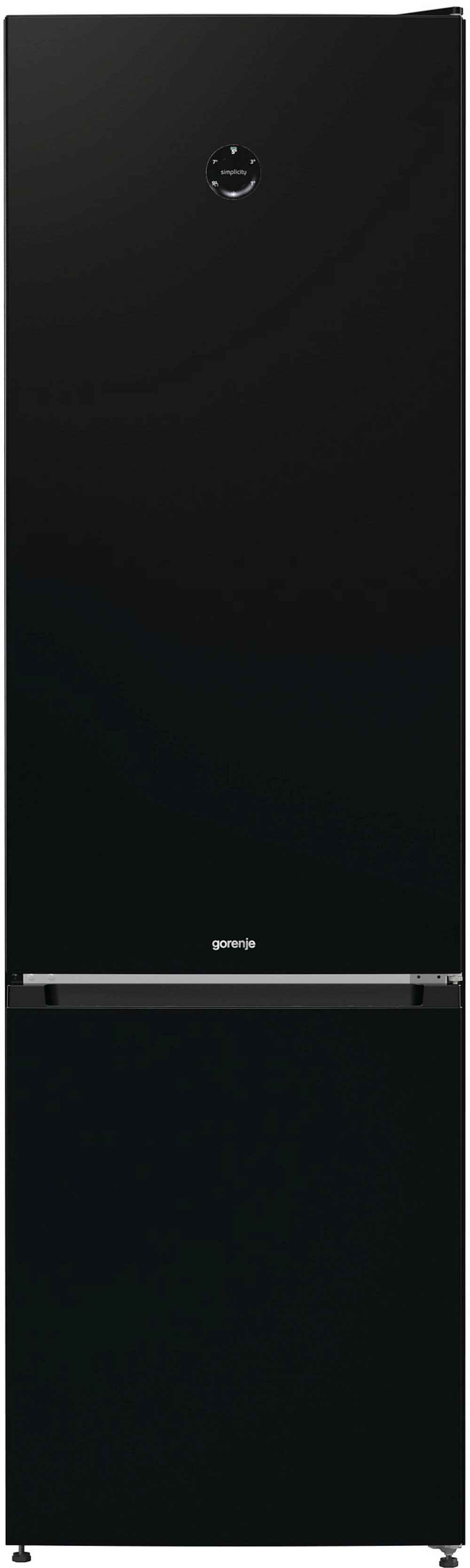 Отдельностоящий двухкамерный холодильник Gorenje NRK621SYB4