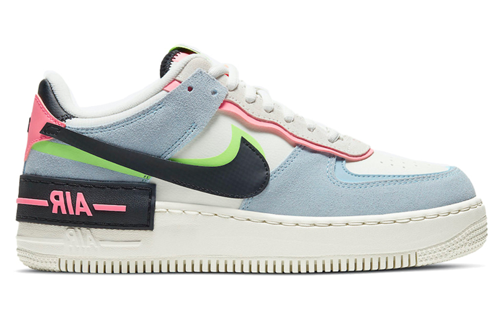 Кроссовки Nike Air Force 1 Low Shadow "Sunset Pulse" (Женская размерная сетка)