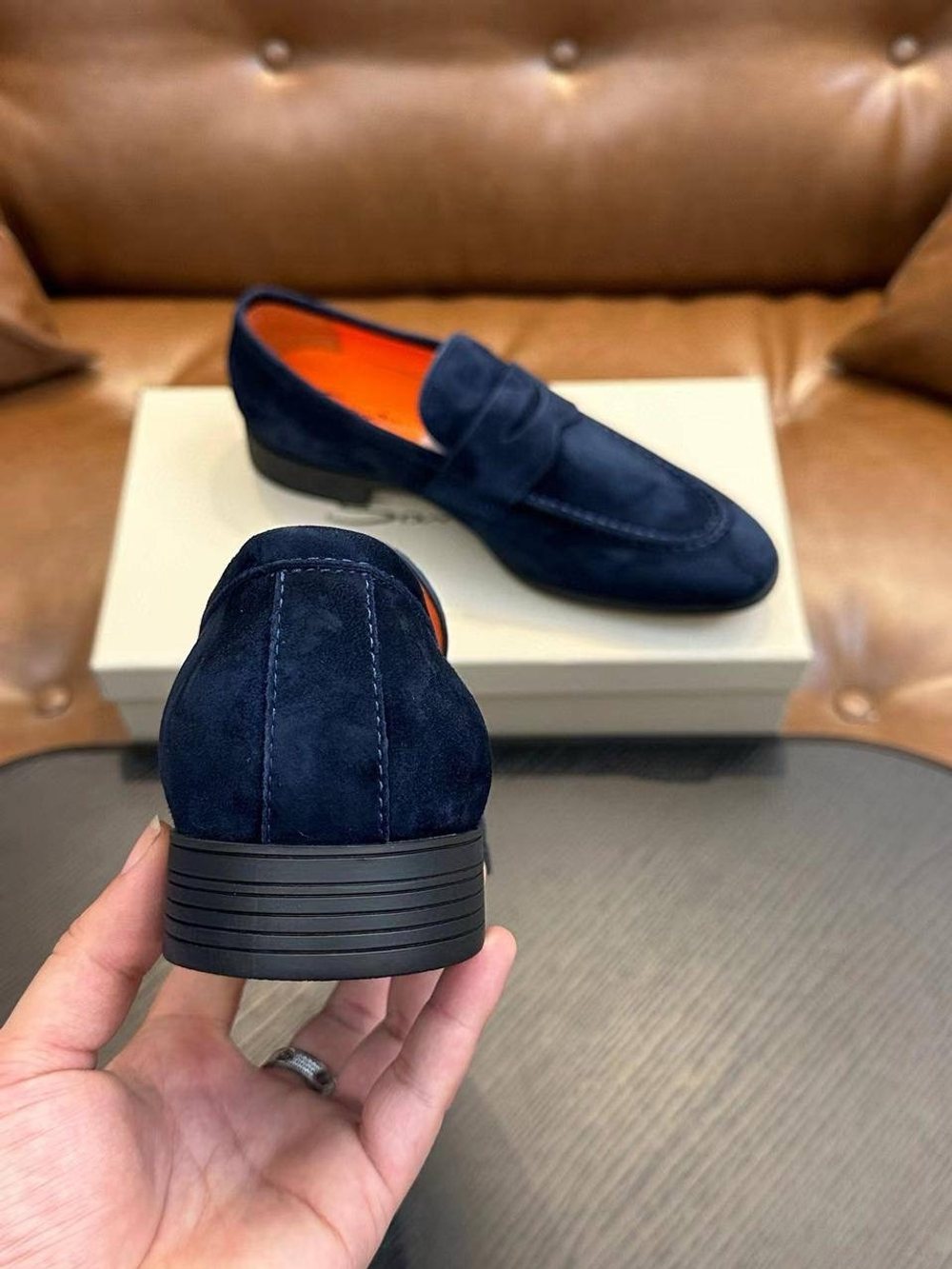 Лоферы Santoni