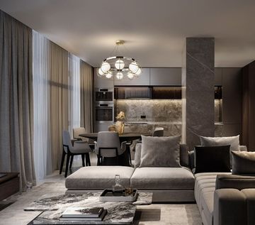 Подвесной светильник MOD312PL-08GCH золото/хром Carcass Maytoni