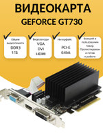 Видеокарта NVIDIA GT730 1ГБ
