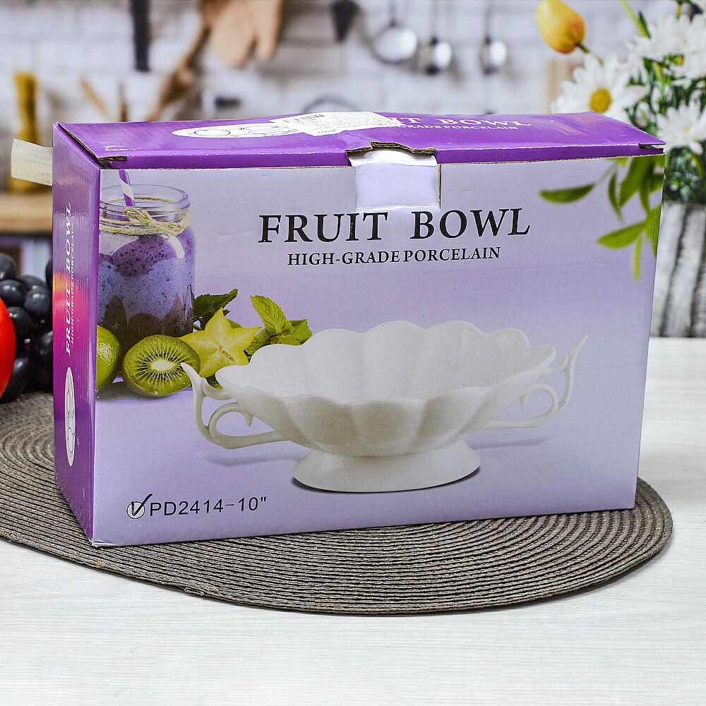 Блюдо сервировочное 26,5*18*7,5см, фарфор