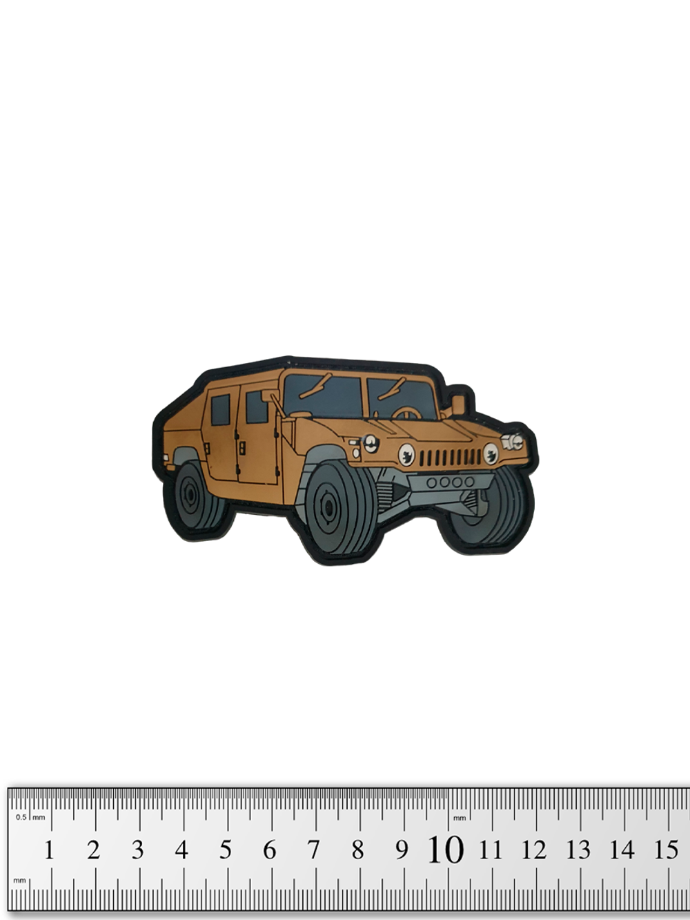 Шеврон Humvee (HMMWV) Forest PVC. Койот