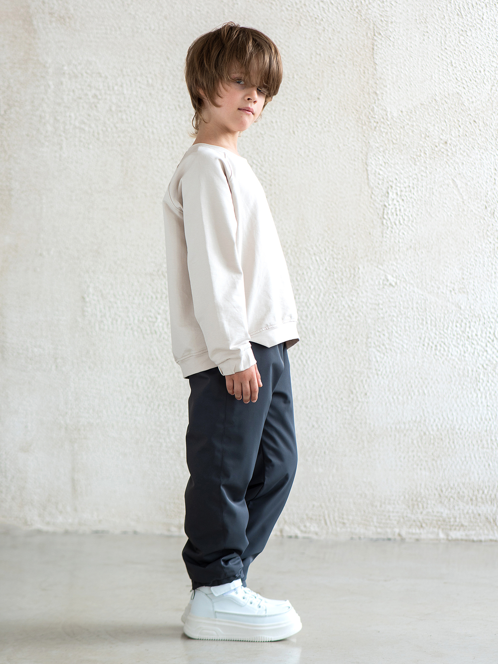 Утеплённые брюки тёмно-серые NEW (размеры от 3 до 12 лет)