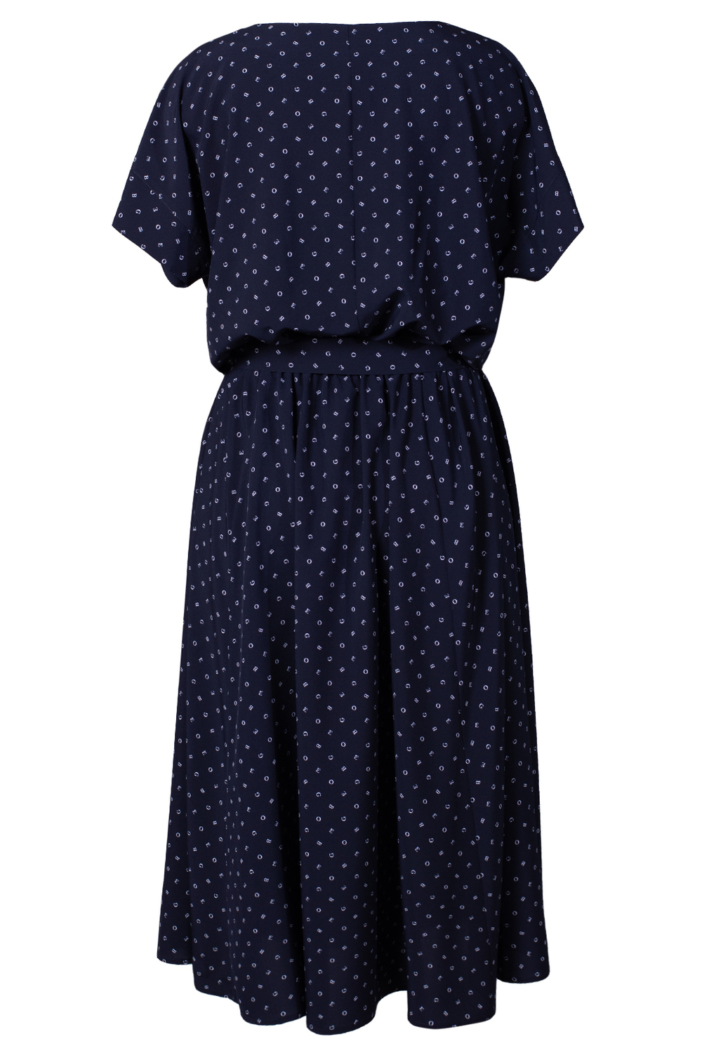 Платье женское 3989зп, т.синий алфавит #176Атс053989зп