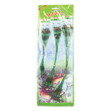 Поводок стальной Mifine 15см,20см,25см (72шт/уп)