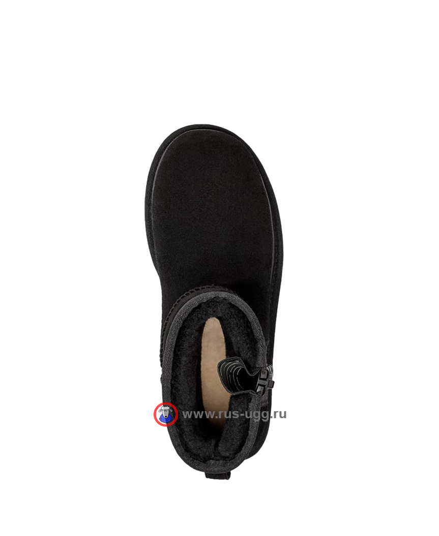 MINI ZIPPER TAPE LOGO Black