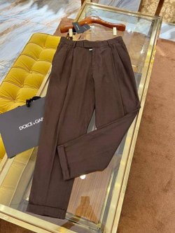 Льняной костюм Dolce & Gabbana