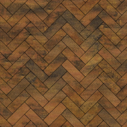 Тротуарная плитка ПАРКЕТ - Листопад гладкий Саванна