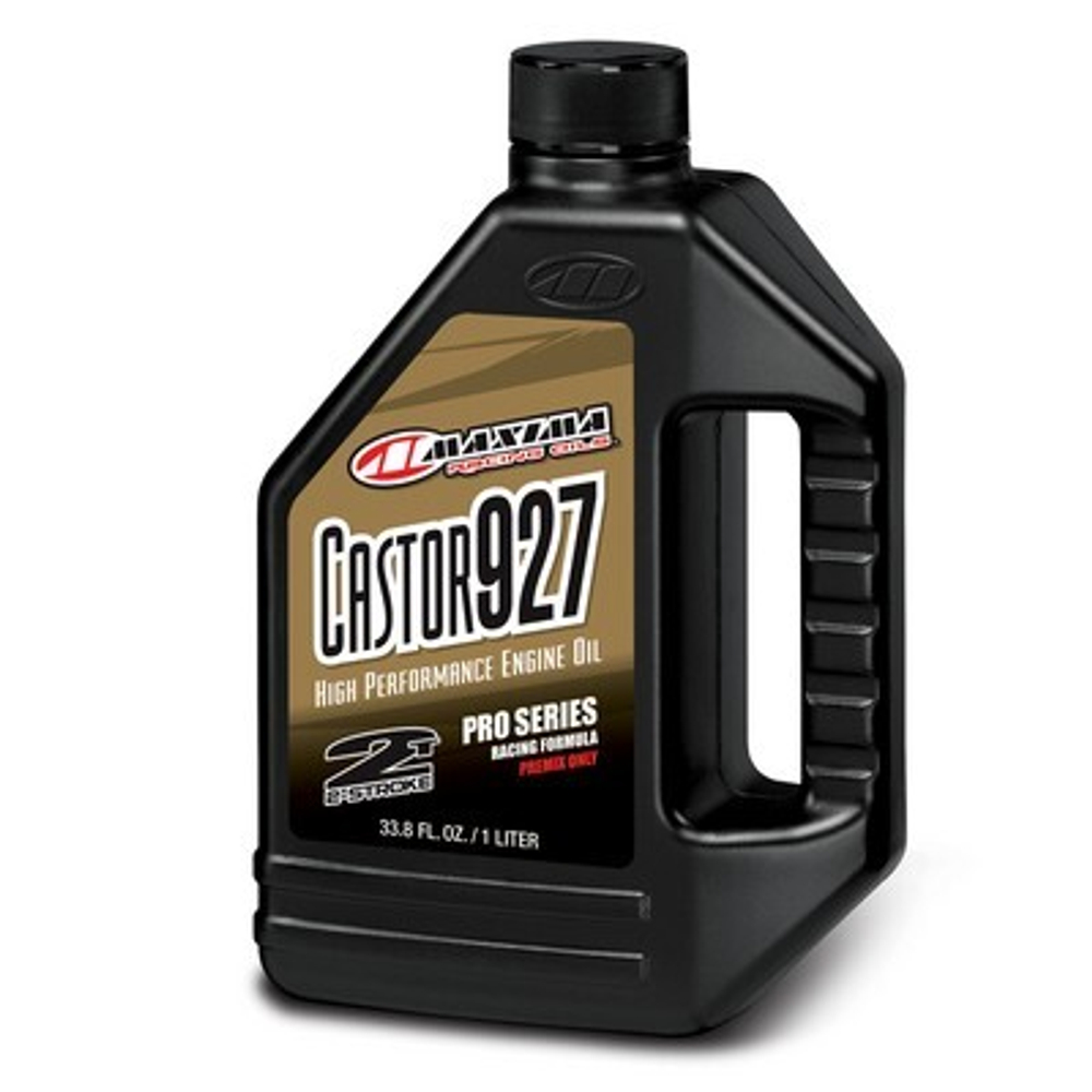 Масло моторное MAXIMA Castor 927 Racing Premix Liter касторовое 2Т (1л)