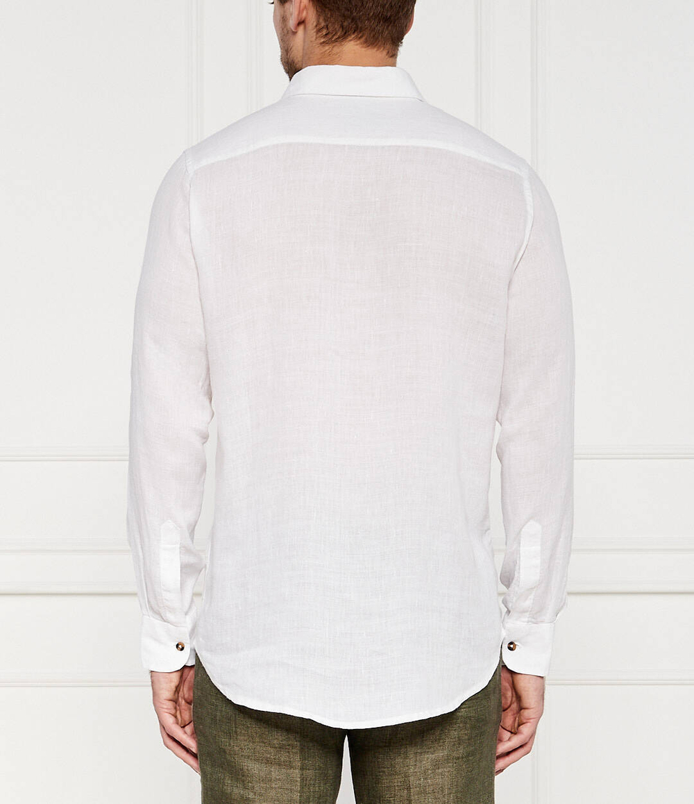 Льняная рубашка Aeronautica Militare - белый(CA1239CT3089)