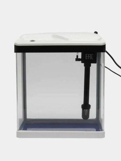 Barbus Аквариум (Led + top Filtr) Белый 15л