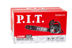 Бензопила P.I.T. МАСТЕР 18" 450мм, 2кВт ,52 куб. см, хром.цил., легкй старт GCS52-C5