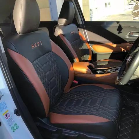 Авточехлы правый руль на 2 ряда (на заказ)