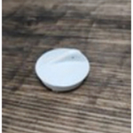 Пробка для ванны белая