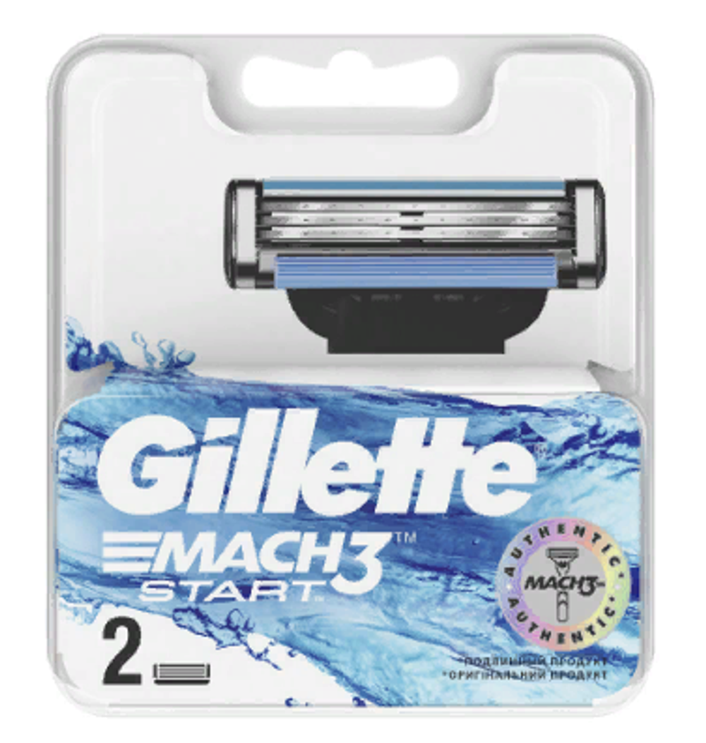 Gillette Кассеты сменные Mach3 Start, 2 шт