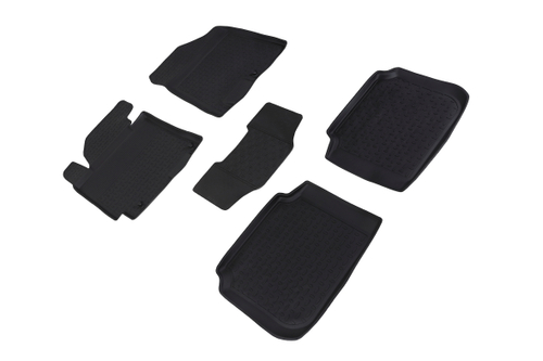 Резиновые коврики с высоким бортом для KIA Cerato III / Classic 2013-2020 Seintex.83919