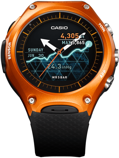 Умные часы Casio WSD-F10RG Smart Outdoor Watch
