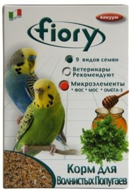 Fiory 1кг Pappagallini Корм для волнистых попугаев
