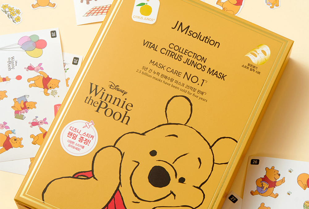 JMSOLUTION Тканевая маска с антиоксидантным эффектом С ЭКСТРАКТОМ ЮДЗУ Collection Vital Citrus Junos Mask (30 мл)
