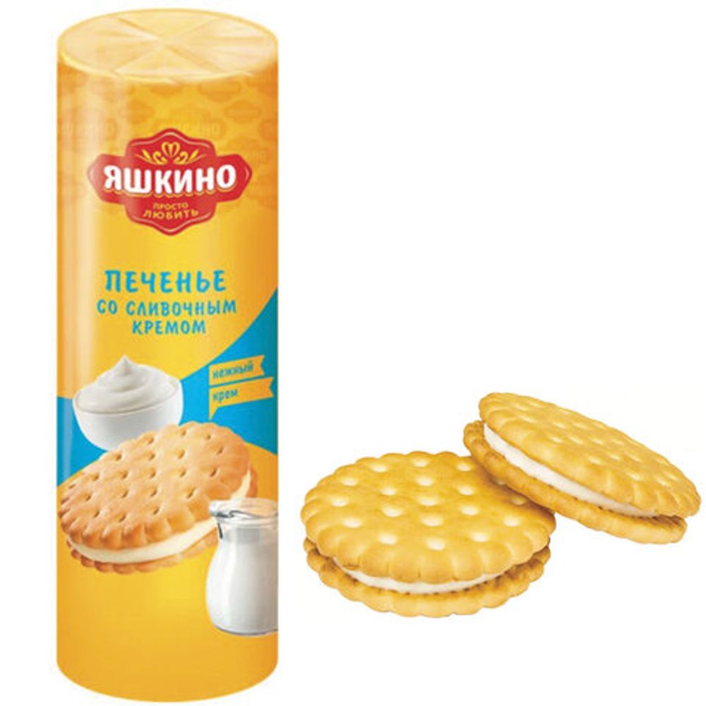 Печенье "Яшкино" со слив.вкусом 190г