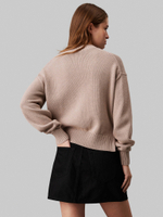 Свитер INTARSIA CALVIN KLEIN JEANS - бежевый(J20J224224)