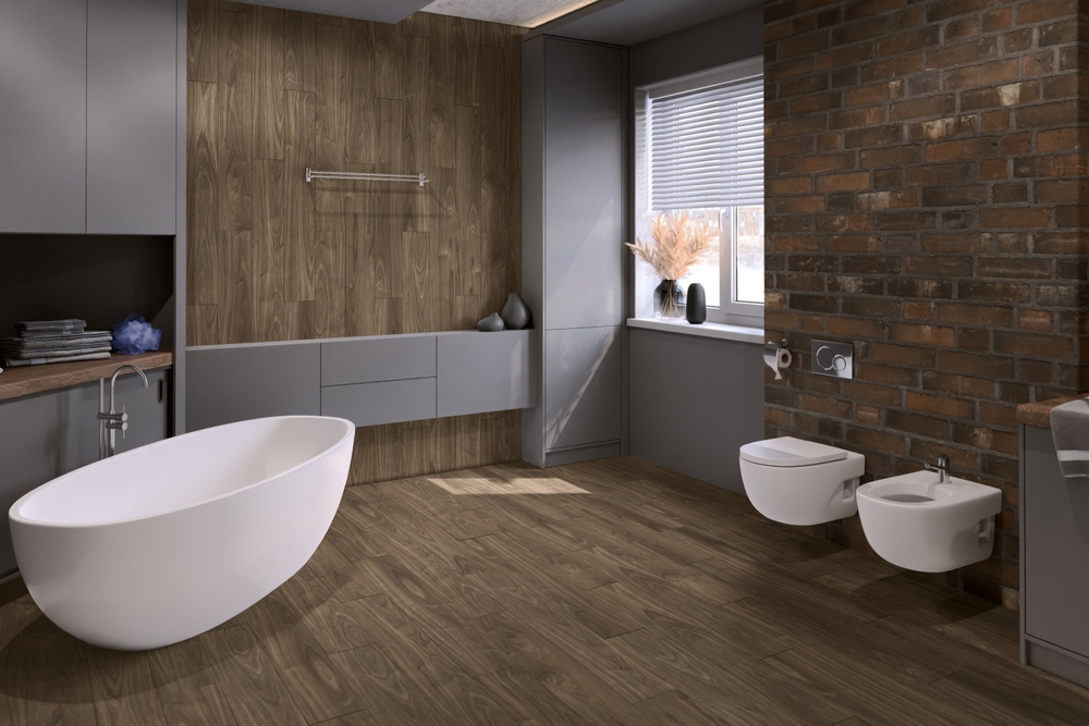 LVT-плитка Damy Floor Орех Американский/American Walnut