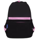 Рюкзак BRAUBERG PASTEL с термонашивками в комплекте, "Black kitty", черный, 40х29х14 см, 273128