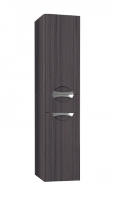 Пенал подвесной Акватон СИЛЬВА правая, Дуб Макиато (аналог венге)