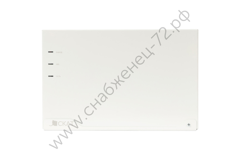 СКАТ-1200 (СКАТ ИБП-12/5-2x7) источник питания 12 В, 5А, корпус под АКБ 2х7Ач или 1х17Ач