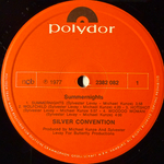 Silver Convention ‎– Summernights (Скандинавия 1977г.)