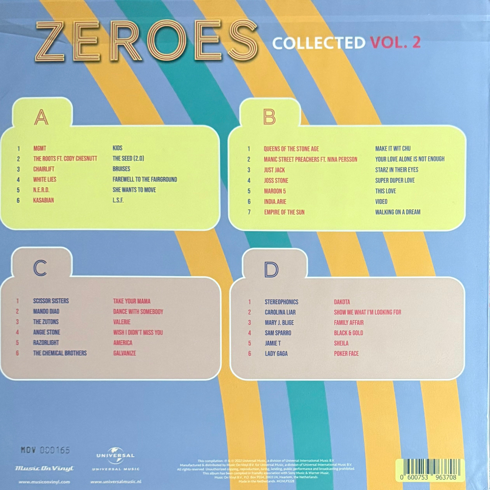Виниловая пластинка Zeroes Collected Vol.2 2LP Red