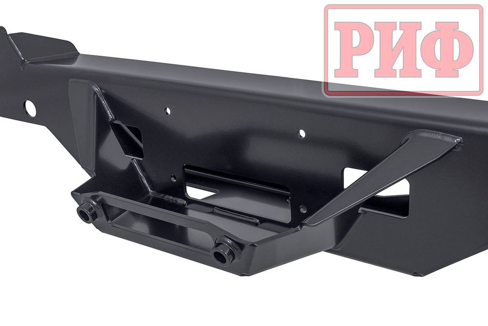 Площадка под лебёдку в штатный бампер Dodge Ram 1500 Rebel 2019+ (бензин) РИФ