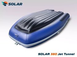 Надувная ПВХ лодка SOLAR 380 jet tunnel