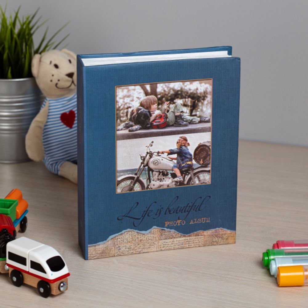 Фотоальбом Image Art IA-200PP серия 382 Детский термосварка 50 листов 200 фотографий размер 10х15 | Image Art