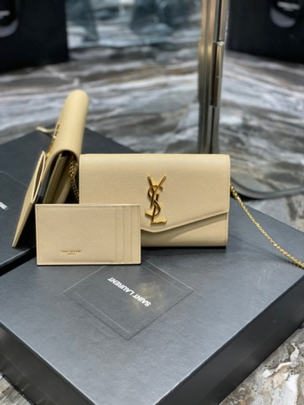 Saint Laurent Uptown Chain Wallet 19 cm