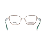 Оправа многогранник AERO A1352 c3 золото/зеленый/прозрач. (Италия)