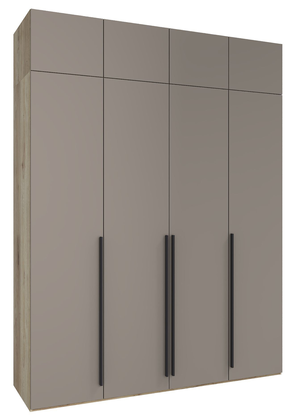 Антресоль на 3 дверный шкаф Сиэтл, бежевый